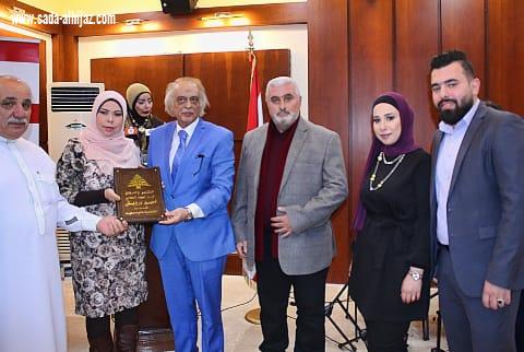 عروس الشمال الفيحاء تحتفل  بعرس القصيدة. تكريما للإعلامي مستشار نقابة الصحافة اللبنانية  وممثلها بالشمال  الأستاذ (احمد درويش)